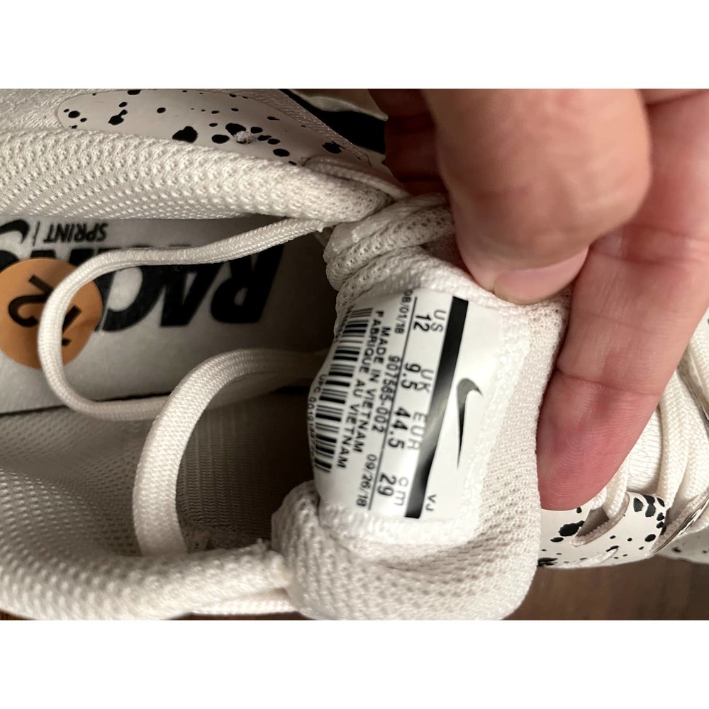 Nike zoom rival S white phantom track and field cleats NWOT - Picture 4 of 7